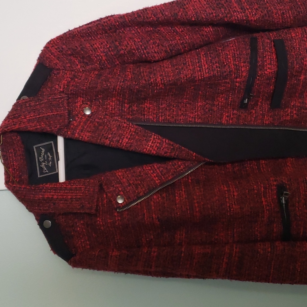 Lucky Brand Light Motorcycle jacket Red